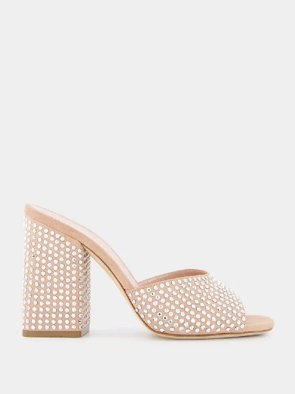 Holly Anja 105mm Embellished Mules