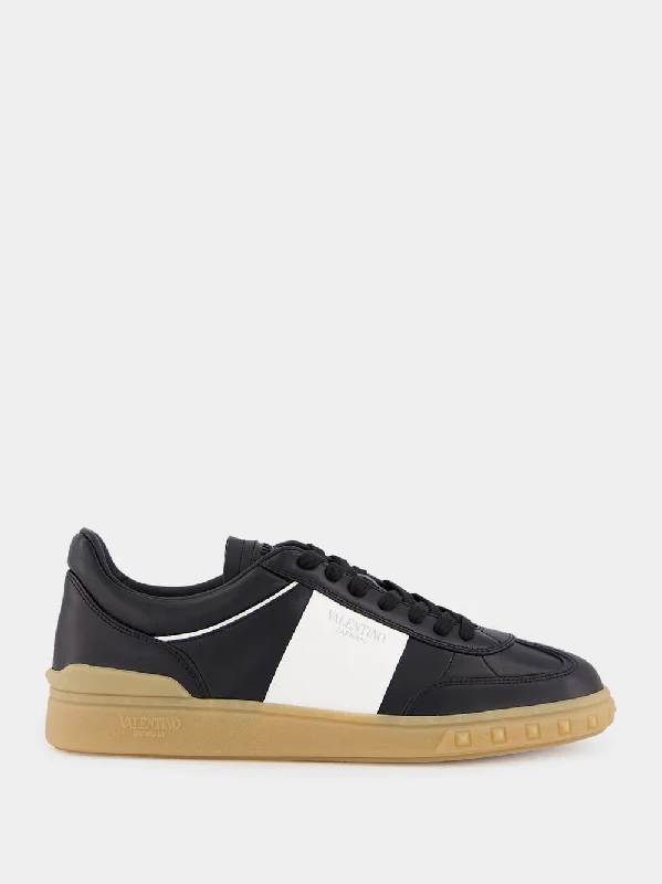 Black Upvillage Low Top Trainer