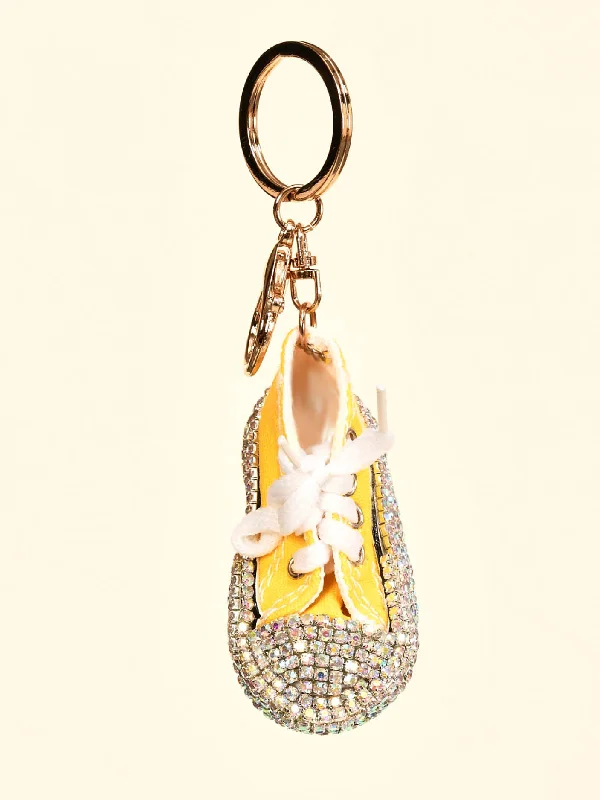 Bejeweled Shoe Key Chain