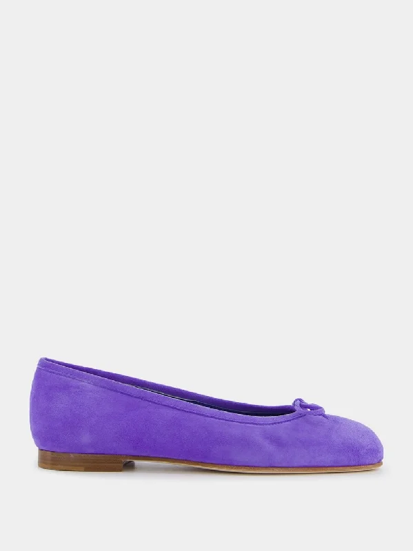 Veralli Flat Suede Ballerinas