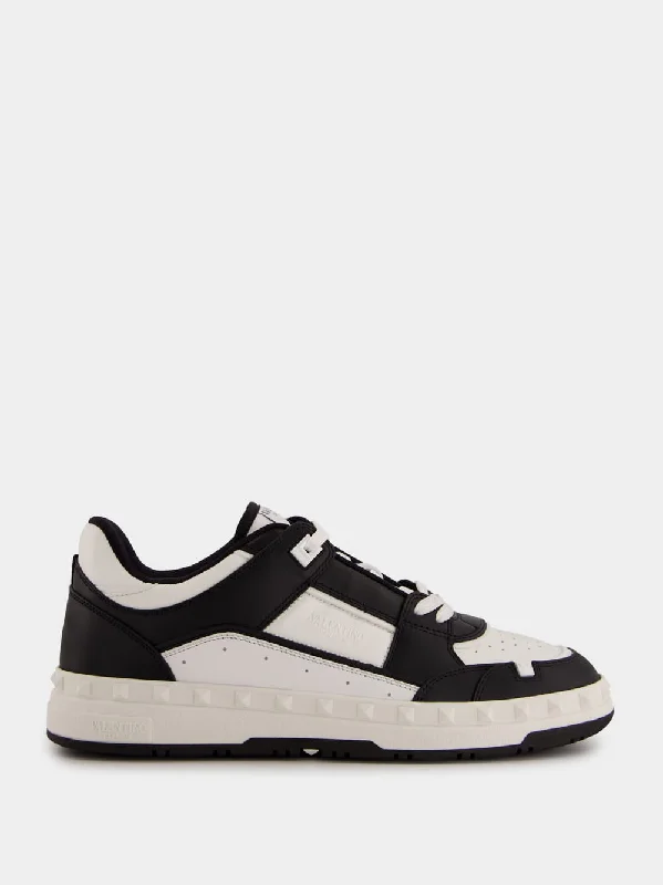 Freedots Low-Top Trainer in Calfskin