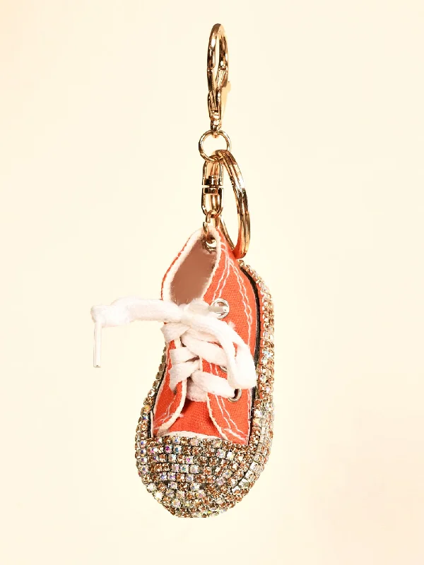 Bejeweled Shoe Key Chain