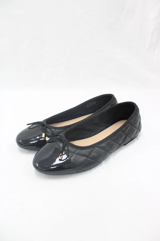 Flats shoes for classic everyday wear-Country Road - Claudia Quilted Ballet Flats