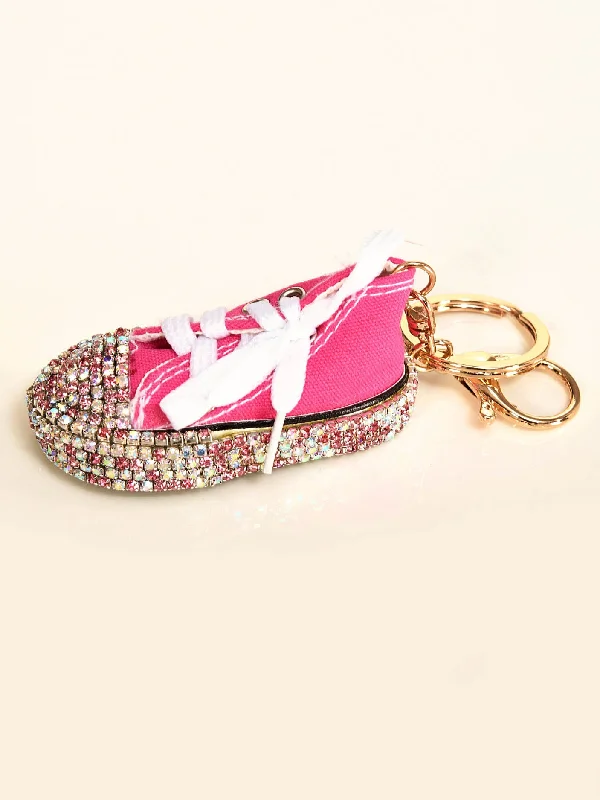 Bejeweled Shoe Key Chain