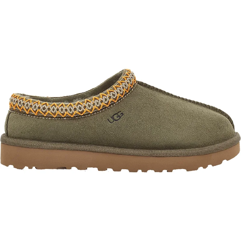 Slippers air clears-Women's UGG Tasman Burnt Olive Suede