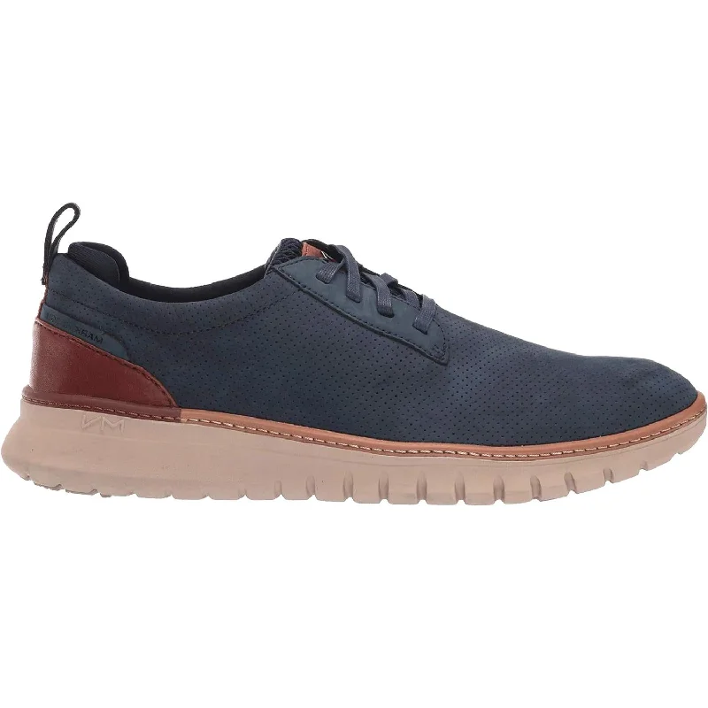 fashionable slip-on casual shoes for men-Men's Mark Nason Neo Casual Landmark Navy Nubuck