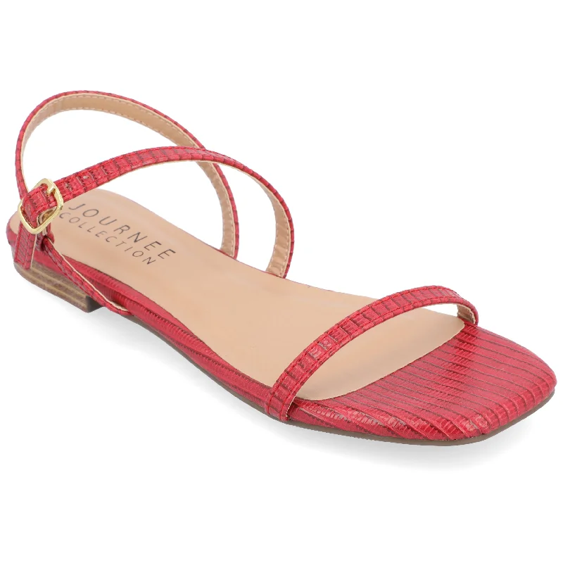 Sandals spa etiquette-Journee Collection Women's Crishell Sandals