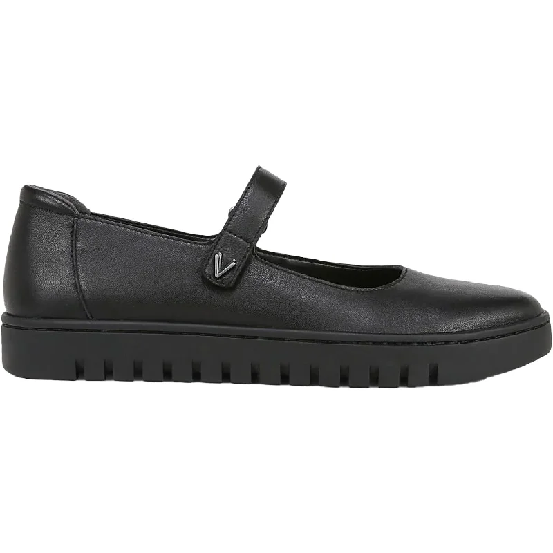 casual shoes with sleek design and comfort-Women's Vionic Uptown Mary Jane Black Leather