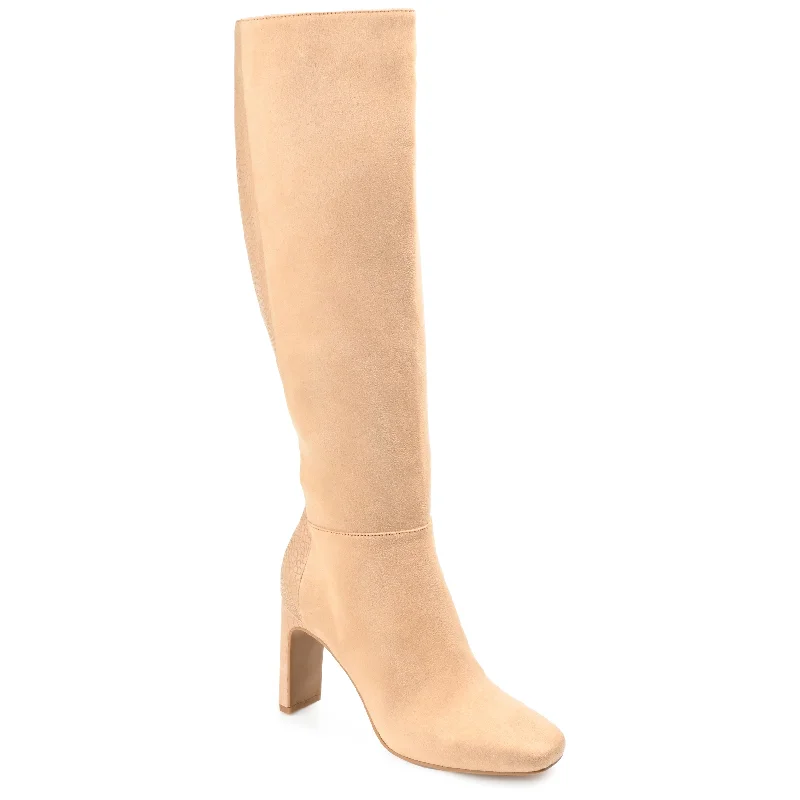 Warm stylish boots women-Journee Collection Women's Tru Comfort Foam Wide Calf Elisabeth Boot