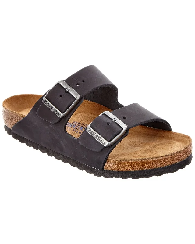 Sandals camping areas-Birkenstock Arizona Soft Footbed Leather Sandal