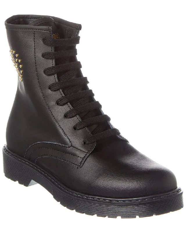 Comfortable knee-high boots-Valentino by Mario Valentino Marti Leather Boot