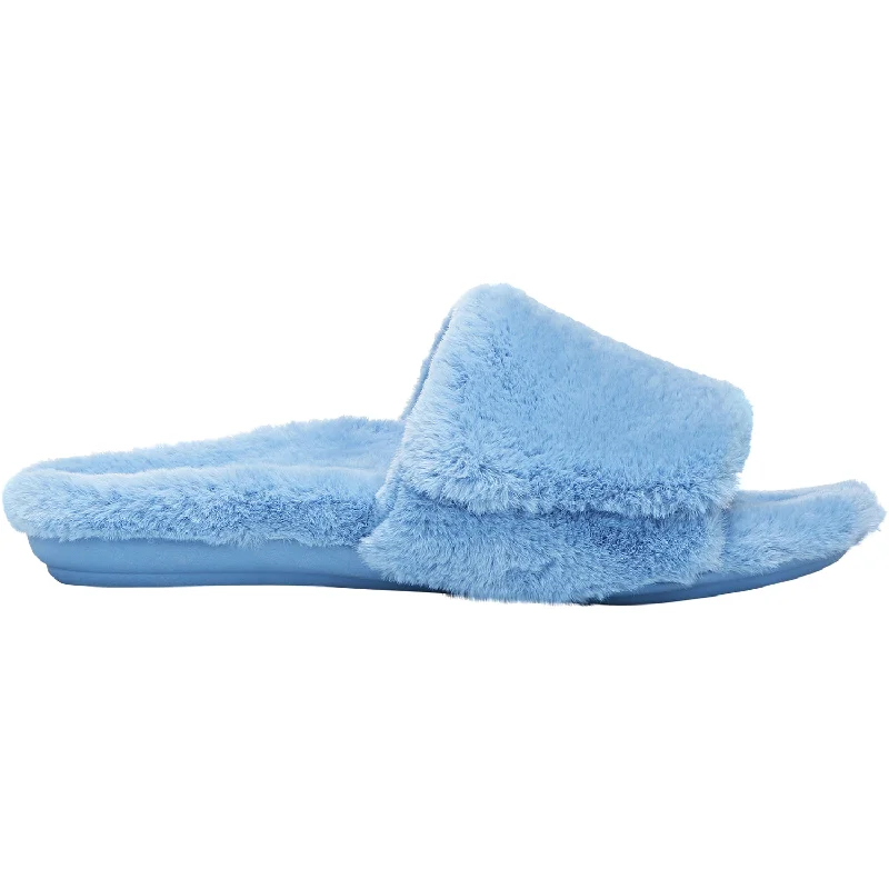 Slippers day winds-Women's Vionic Dream Plush Sky Faux Fur