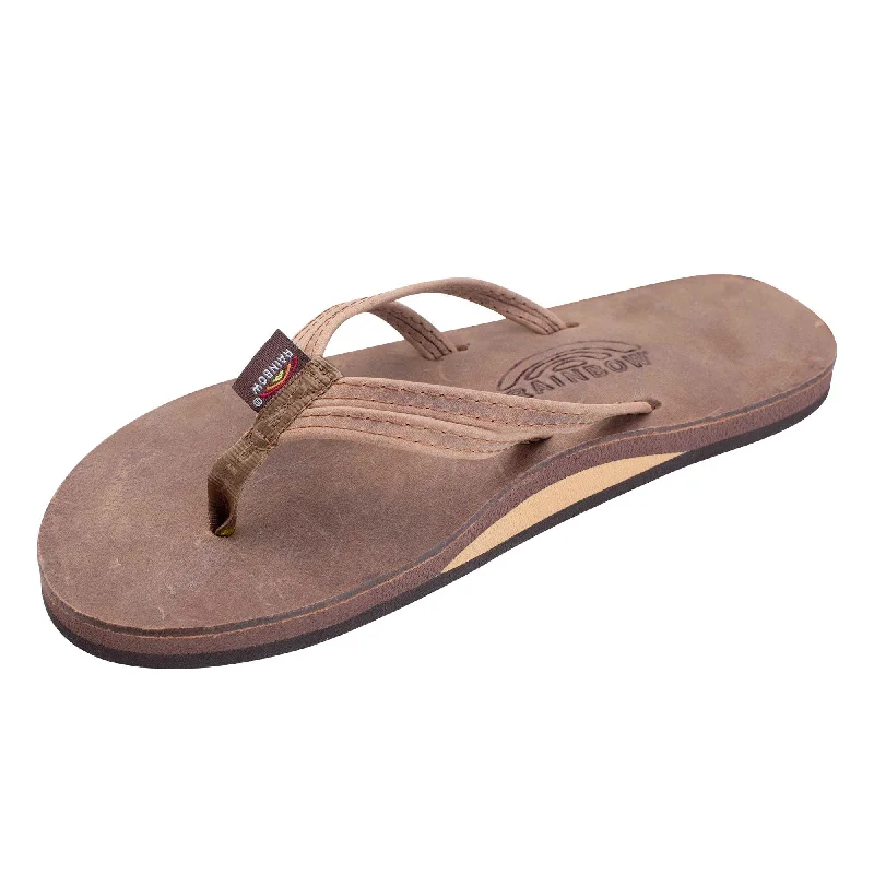 Sandals member sales-Rainbow Sandpiper Double Strap Single Women's Sandals - Nogales Wood