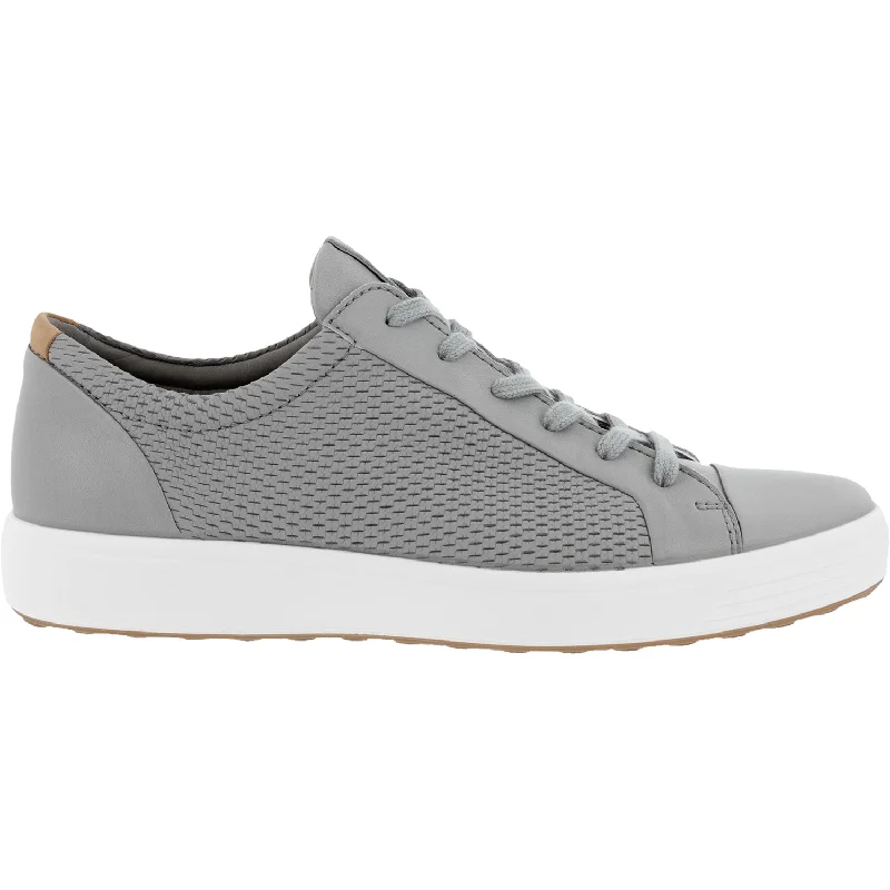 casual shoes for a relaxed and stylish look-Men's Ecco Soft 7 City Sneaker Wild Dove/Lion Leather