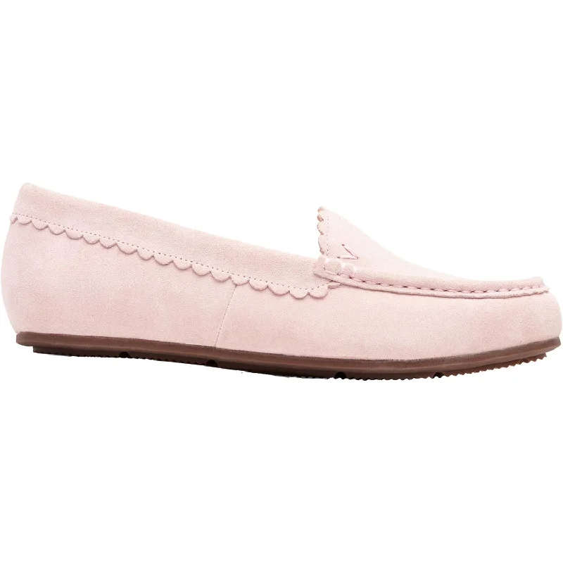 high-quality casual shoes for men’s travel-Women's Vionic McKenzie Light Pink Suede