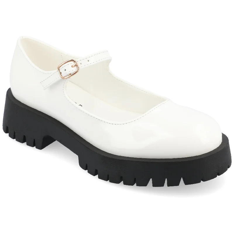 Flats for running errands-Journee Collection Women's Kamie Flat