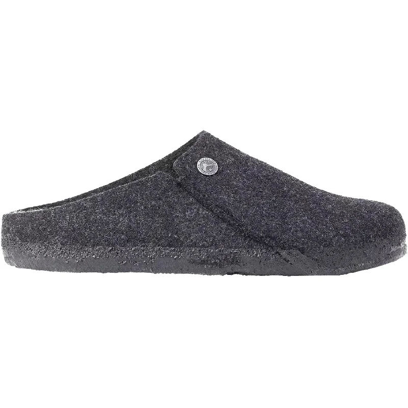 Slippers stove hums-Unisex Birkenstock Zermatt Shearling Anthracite Wool