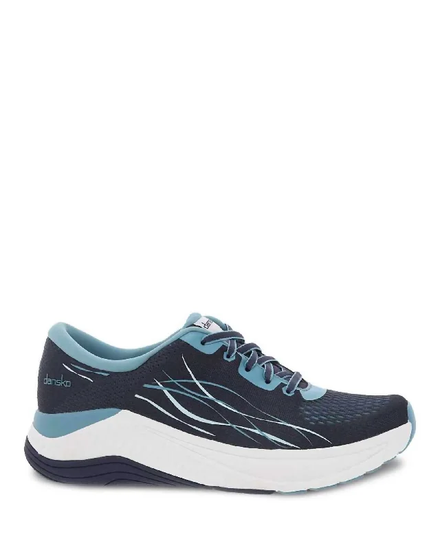 Shoes for maximizing running pace-Women's Mesh Pace Sneaker In Navy