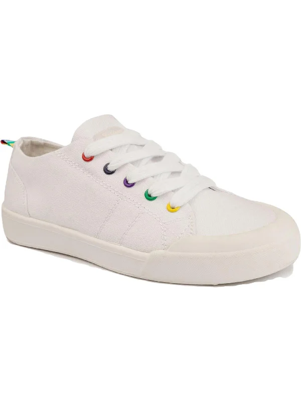 white/rainbow eyelet