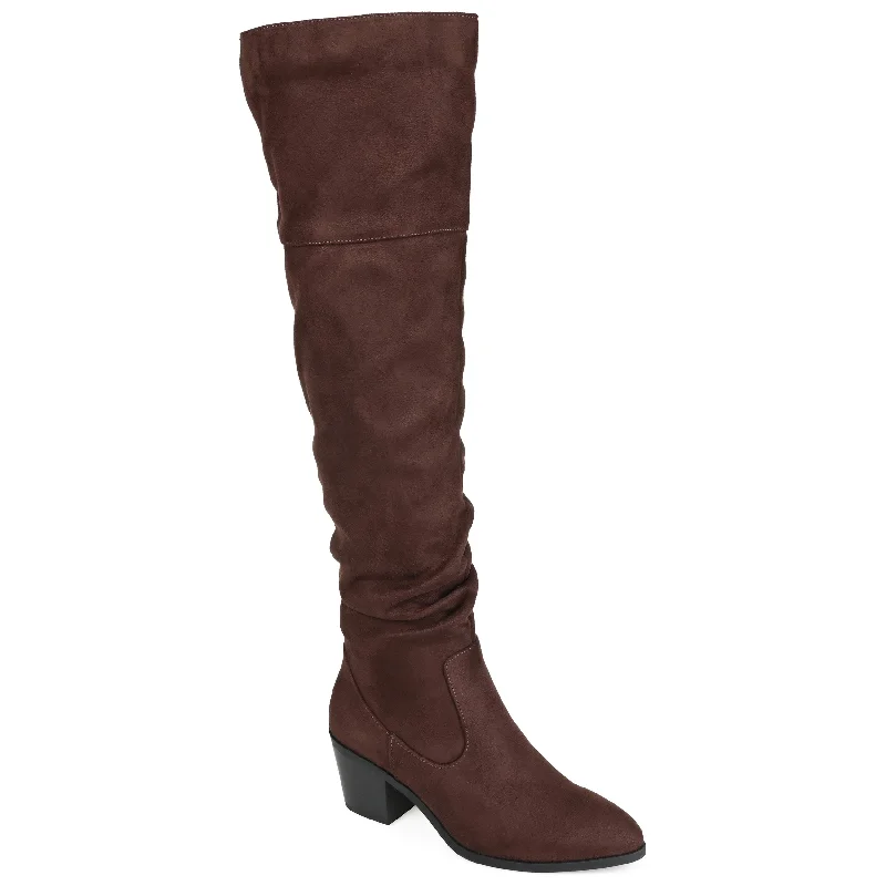 Outdoor tall boots men-Journee Collection Women's Tru Comfort Foam Extra Wide Calf Zivia Boot