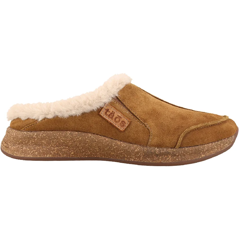 Slippers snack fuels-Women's Taos Future Chestnut Suede