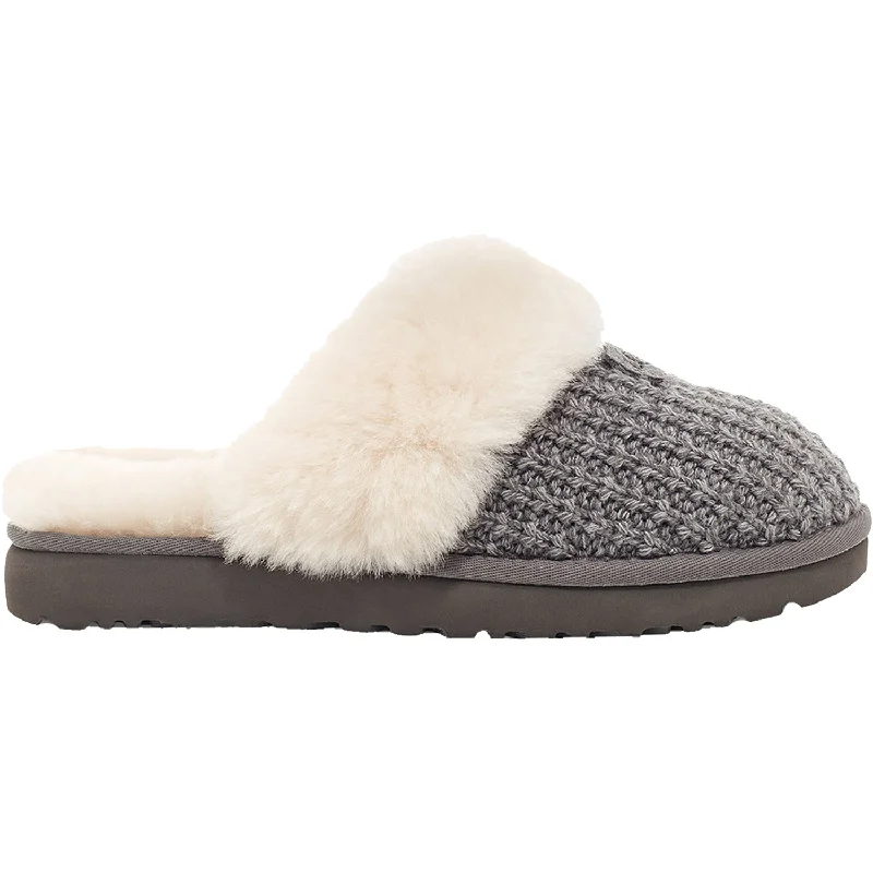 Slippers bag falls-Women's UGG Cozy Charcoal Knit Fabric