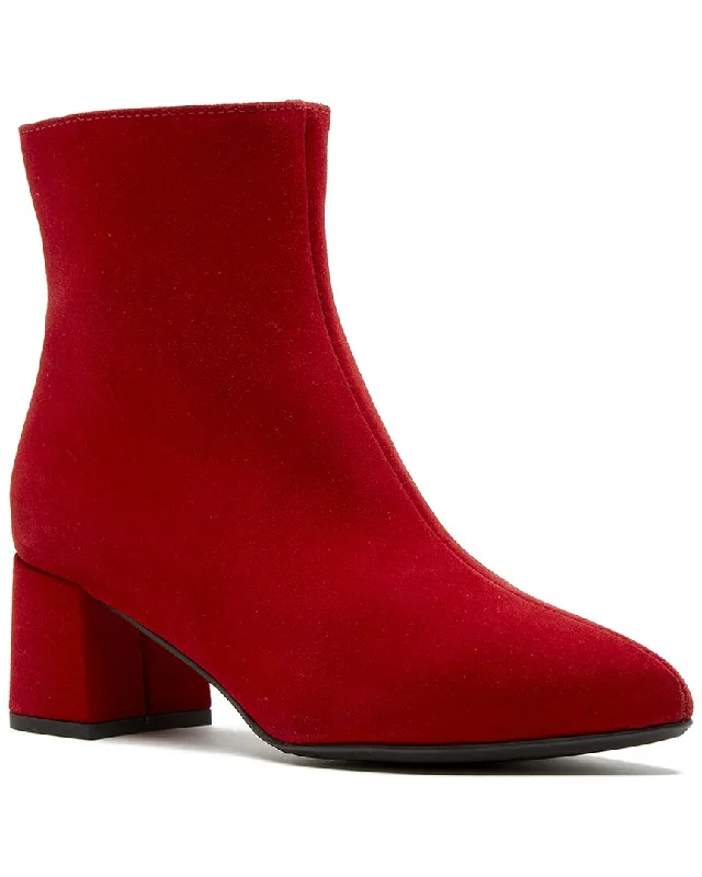 Chunky heel boots women-La Canadienne Darling Suede Boot