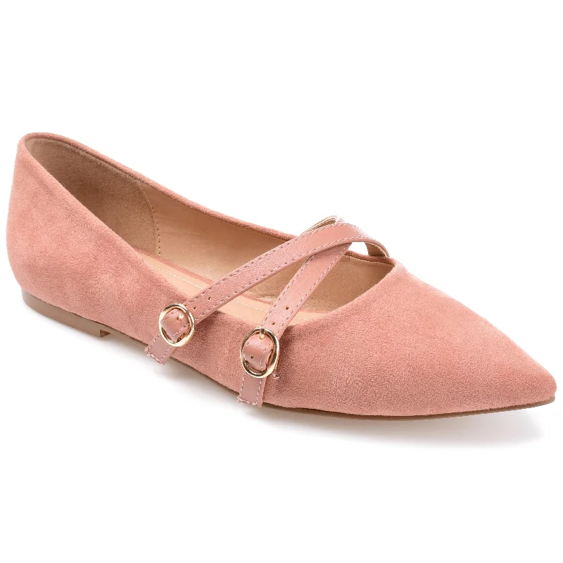 Flats shoes with detailed design-Journee Collection Women's Patricia Flat