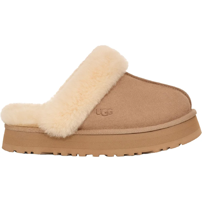 Slippers night settles-Women's UGG Disquette Sand Suede