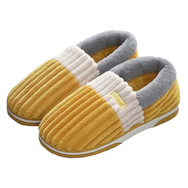 Slippers breeze cools-Groovywish Men Back Wrap Slippers Washable Winter Shoes