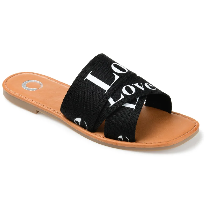 Sandals meditation sessions-Journee Collection Women's Tru Comfort Foam Ivante Slide