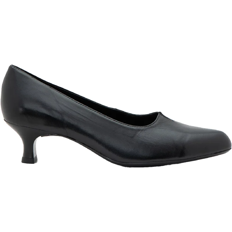 Fashion & Dress Shoes for refined wardrobe-Women's Ara Kit Black Nappa Leather