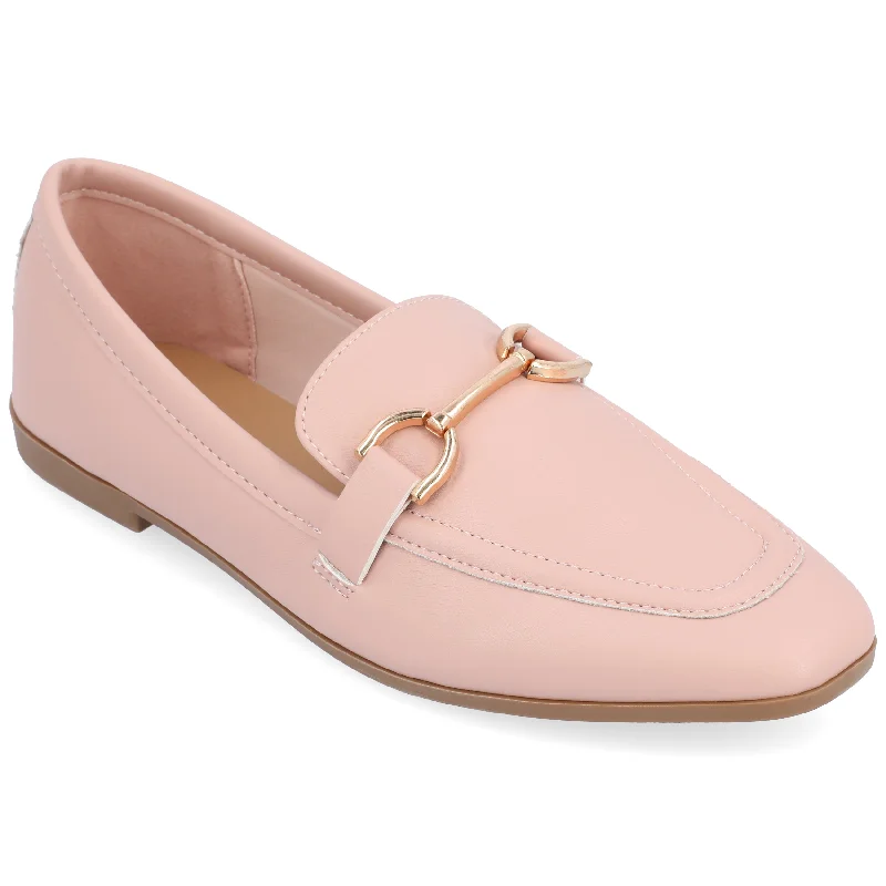 Flats shoes for laid-back wear-Journee Collection Women's Tru Comfort Foam Wide Width Mizza Flats