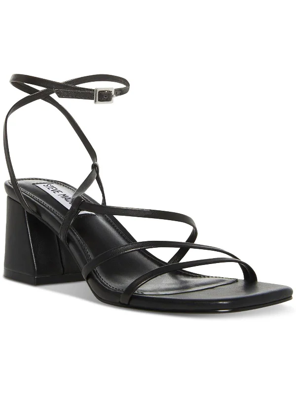 Sandals jazz nights-Alyce Womens Leather Open Toe Slingback Sandals