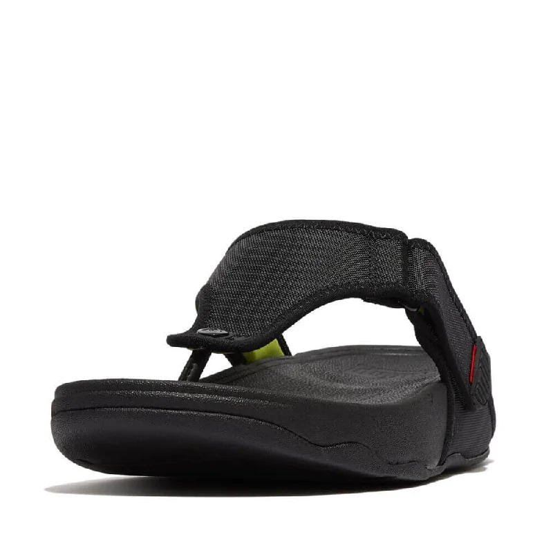 Sandals volunteer options-FitFlop Men's Trakk II Water Resistant Sandals - Black