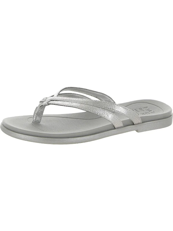 Sandals customer service-Daisy Womens Studded Slip On Thong Sandals