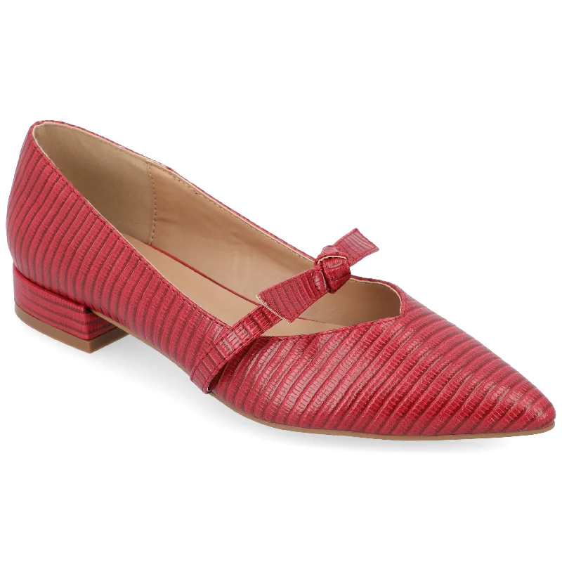 Flats shoes with artistic finish-Journee Collection Women's Cait Flats