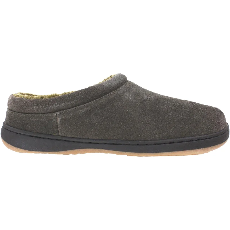 Slippers tree shades-Men's Tempur-Pedic Arlow Charcoal Suede