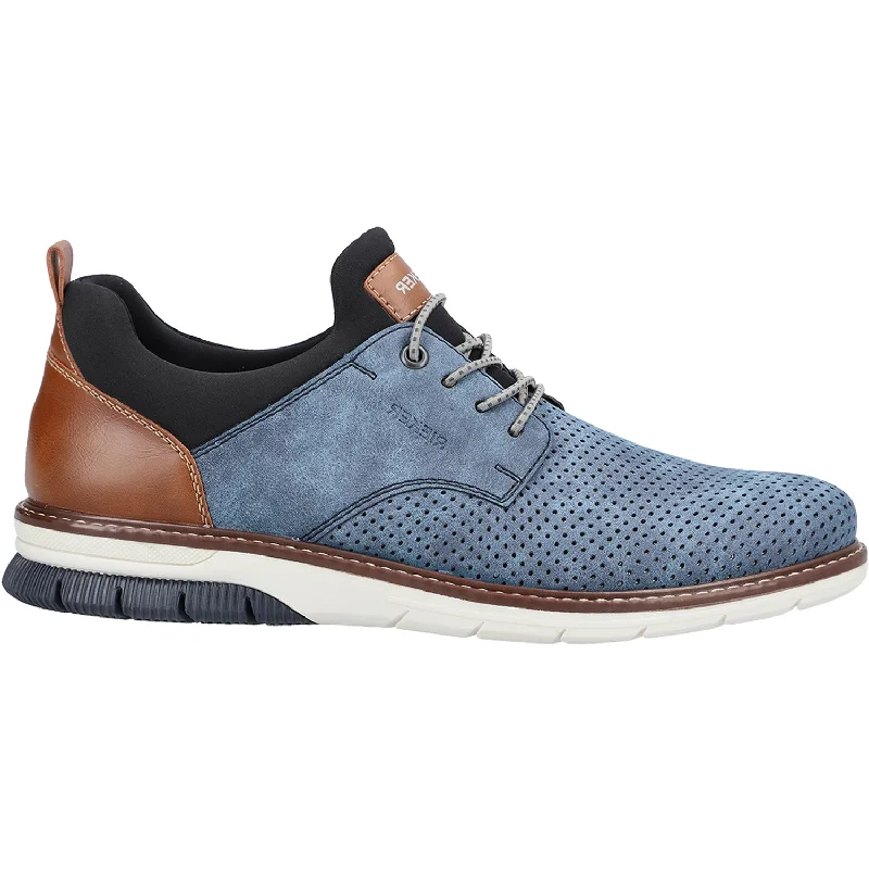 trendy casual shoes for casual days out-Men's Rieker 14450-14 Baltik/Amaretto/Schwarz Synthetic