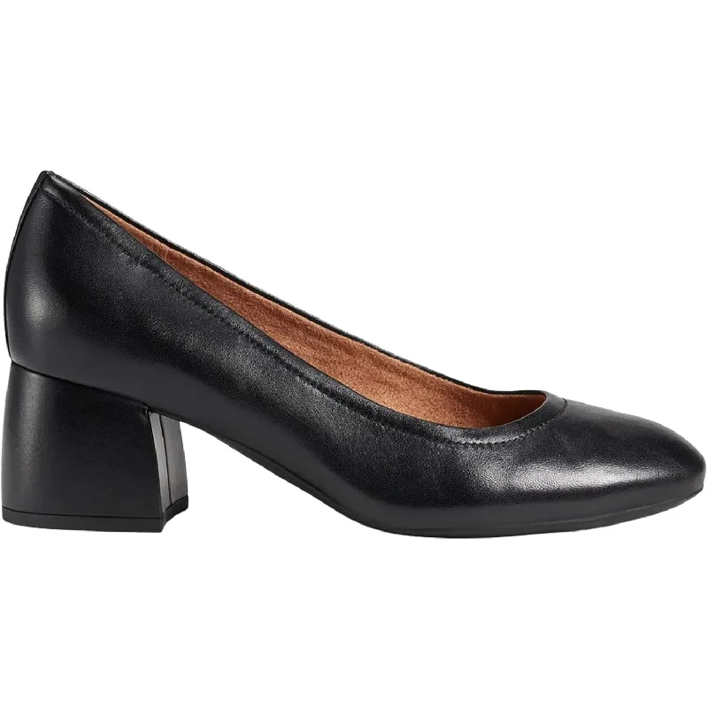 Fashion & Dress Shoes with distinctive flair-Women's Vionic Carmel Black Leather