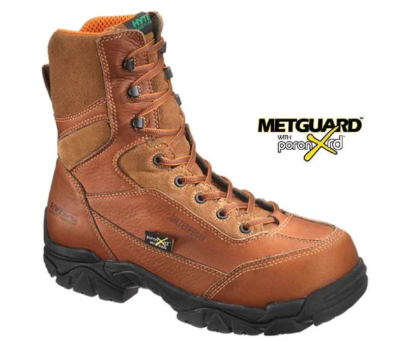 Comfortable outdoor snow hiking boots-Hytest K14261-WOMEN - Women's 6" Waterproof Composite Toe Metatarsal Boot