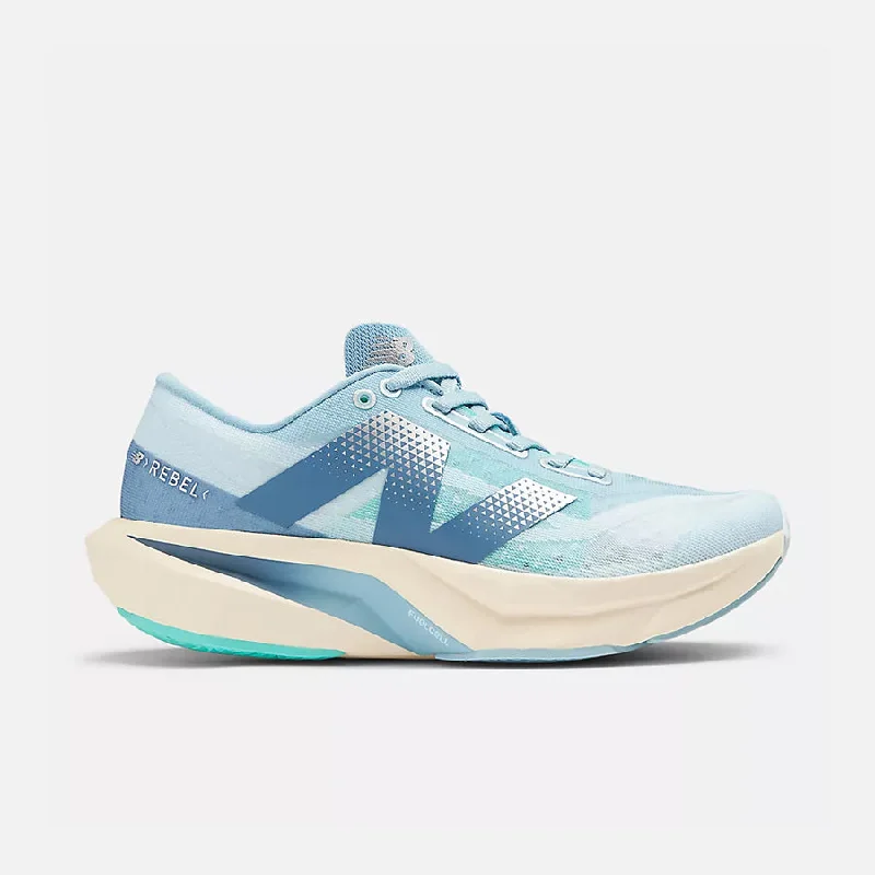 Women's FuelCell Rebel v4 (Quarry Blue/Chrome Blue/Heron Blue/Silver Metalic)