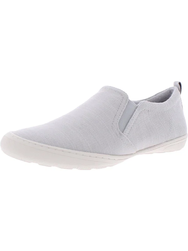 Shoes for cycling workouts-Paige Womens Canvas Lifestyle Slip-On Sneakers