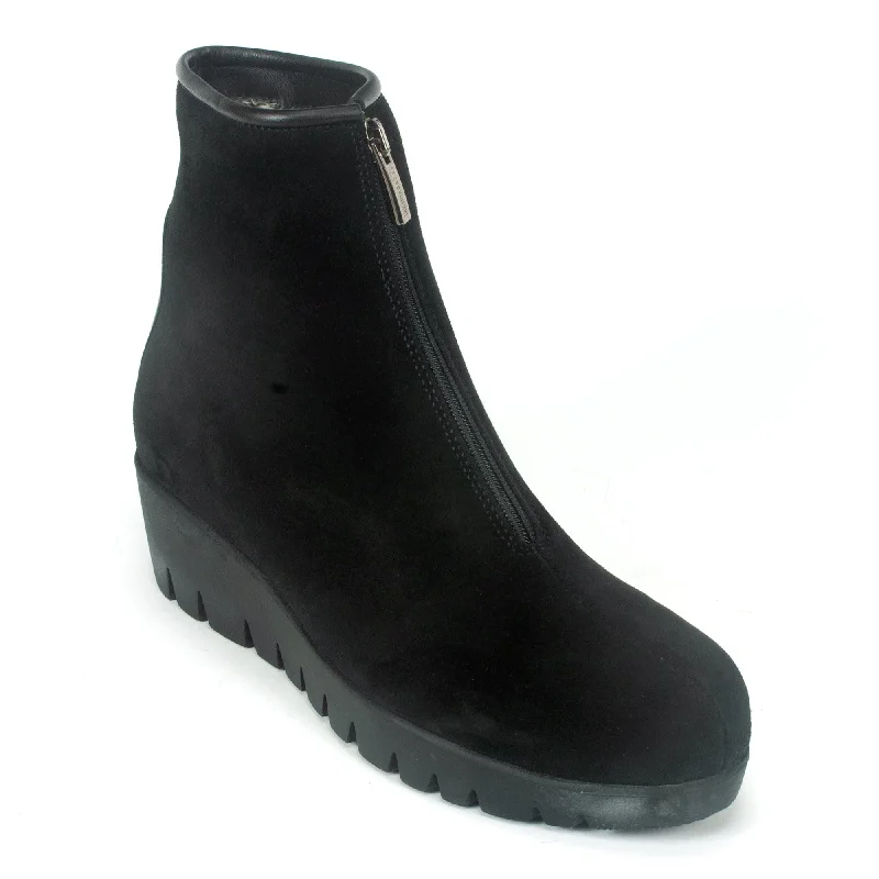 Short leather boots women-Trina Waterproof Boot