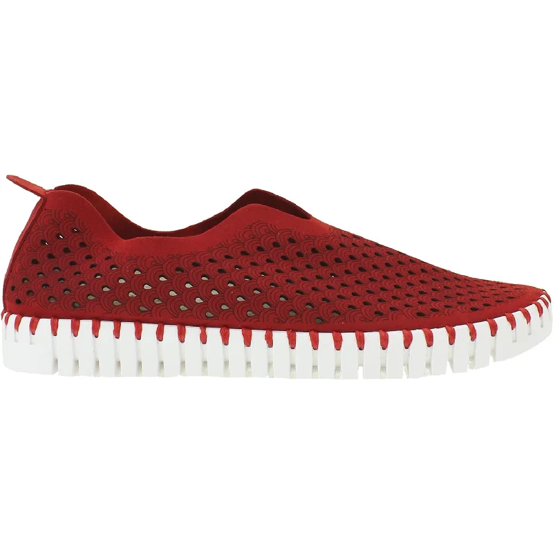 high-quality casual shoes for men’s travel-Women's Ilse Jacobsen Tulip 139 Deep Red Synthetic