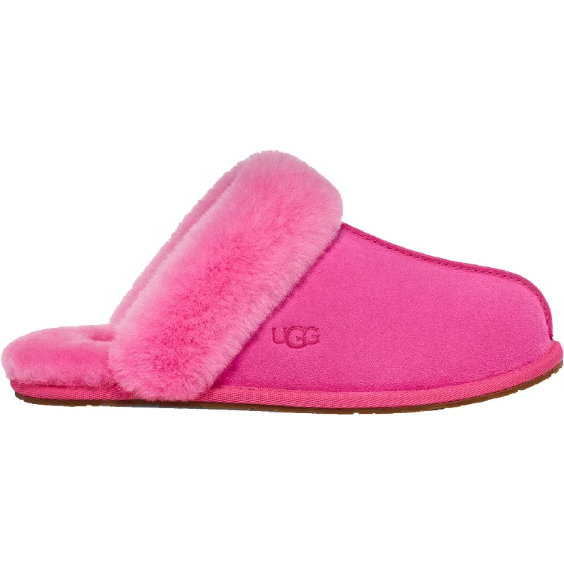 Slippers view stuns-Women's UGG Scuffette II Carnation Suede