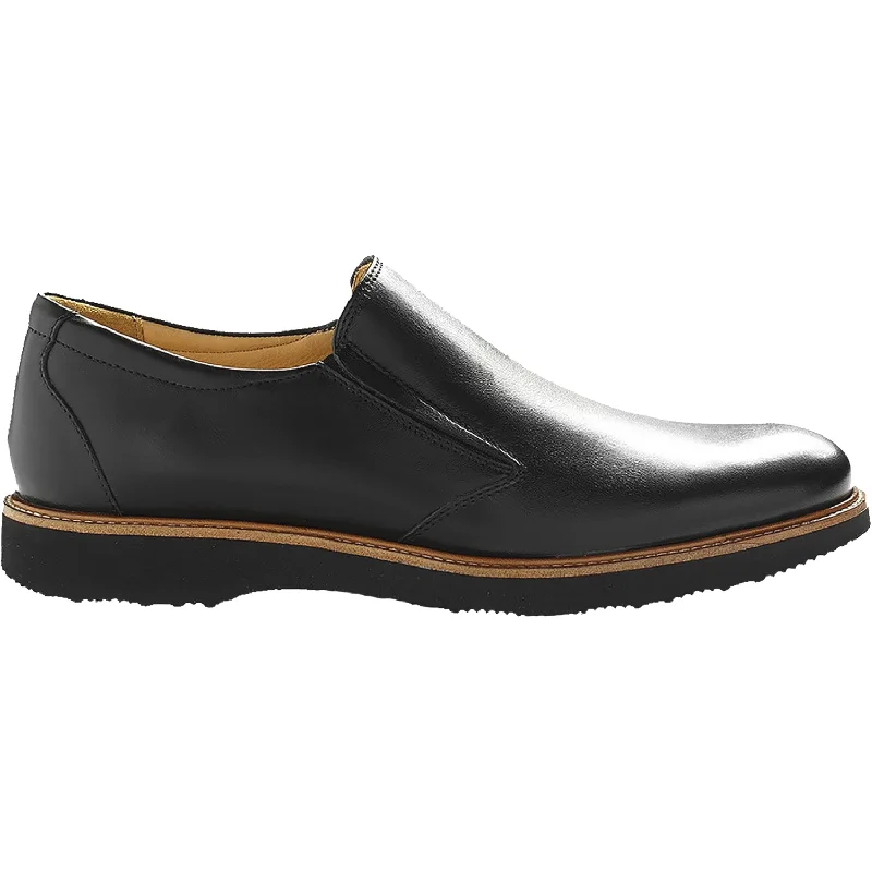 Fashion & Dress Shoes for all-day wear-Men's Samuel Hubbard Frequent Traveler Black Leather