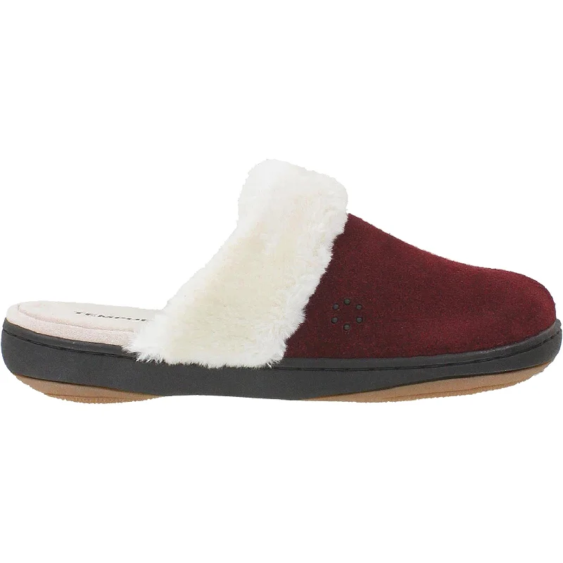 Slippers dish clinks-Women's Tempur-Pedic Kensley Ruby Suede