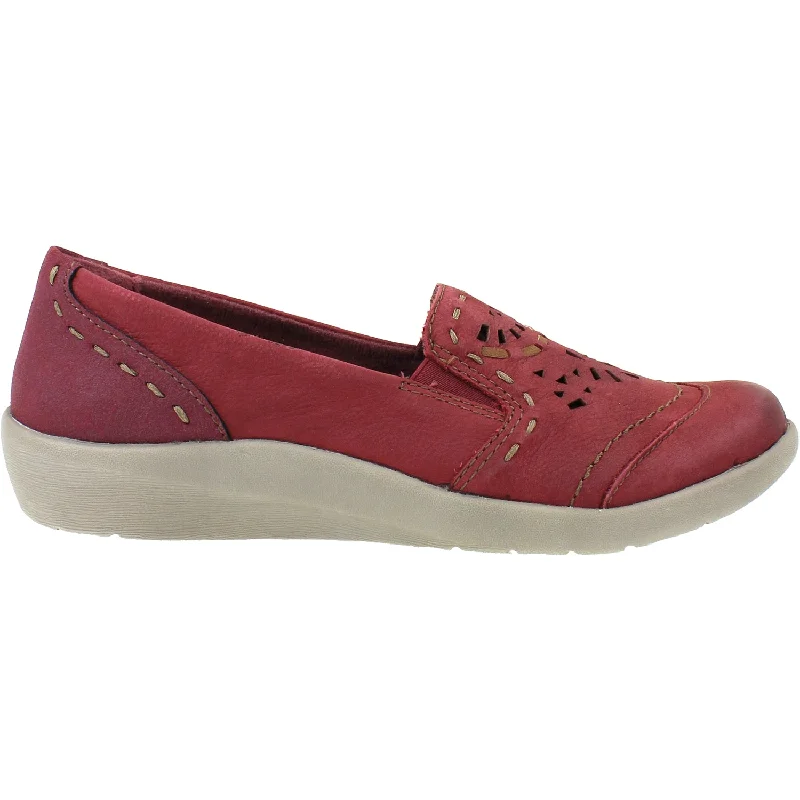 premium casual shoes for men-Women's Earth Lorena Bordeaux Leather