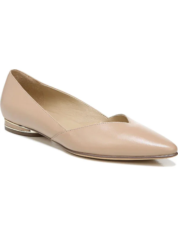 Flats shoes with classic finish-Havana Womens Pointed Toe Flats